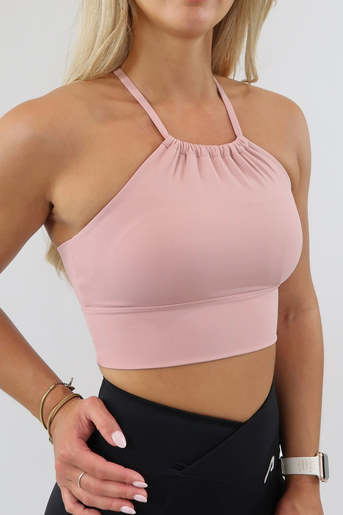 Gemini Sports Bra - Rose Quartz