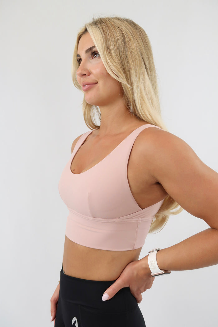 Luminary Sports Bra - Pink Pastel