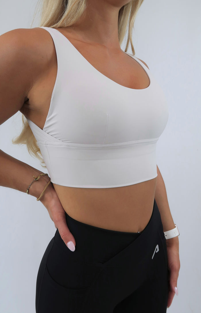 Luminary Sports Bra - Off White