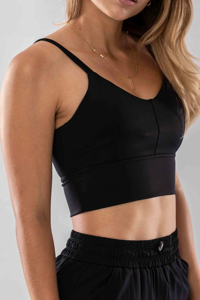 Athleisure Bra - Black